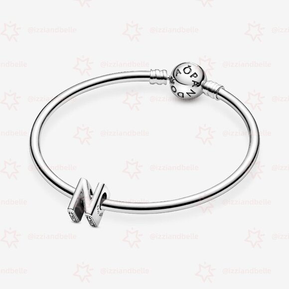 Pandora Letter N Alphabet Charm - Picture 4 of 6